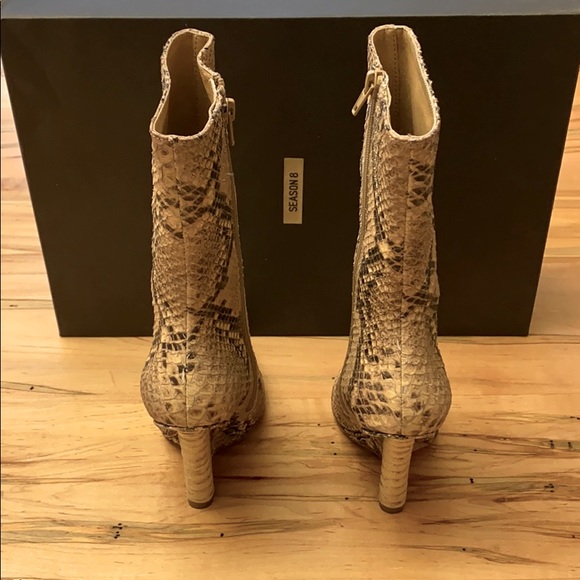 YEEZY Season 8 Python Wedge Ankle Boot - Picture 6 of 8